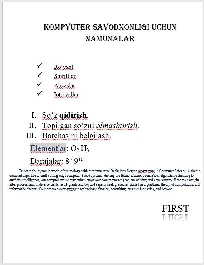 word amaliy ofis uz amaliyofis.uz